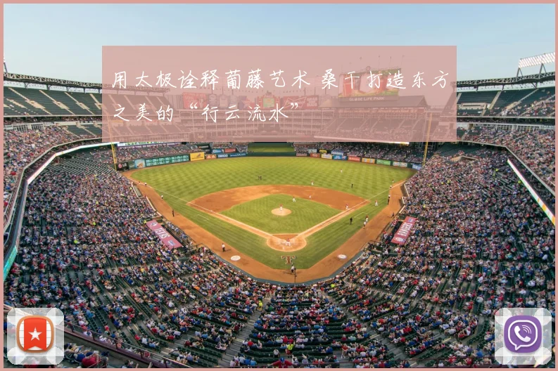 用太极诠释葡藤艺术 桑干打造东方之美的“行云流水”
