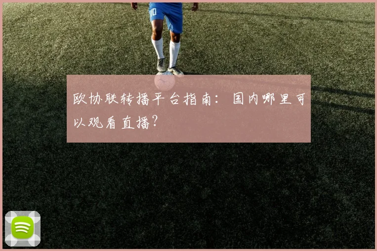 欧协联转播平台指南：国内哪里可以观看直播？