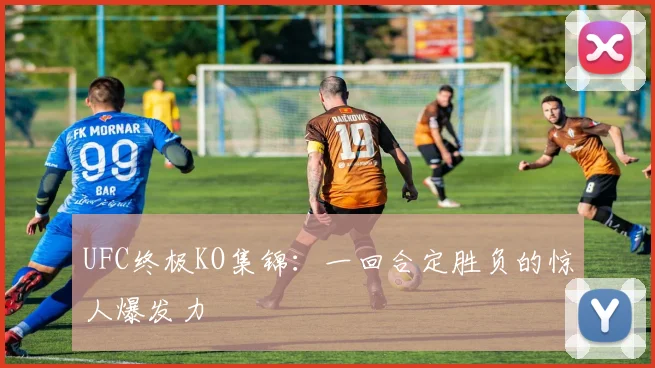UFC终极KO集锦：一回合定胜负的惊人爆发力